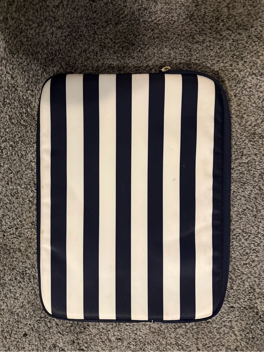 kate spade Striped Navy & White Laptop Sleeve